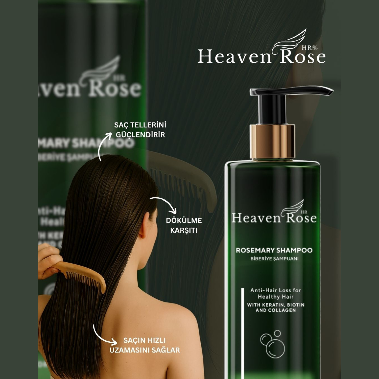 Heaven Rose Şampuan